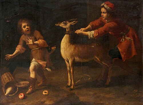 Children and a Roe Deer, , Tommaso Salini