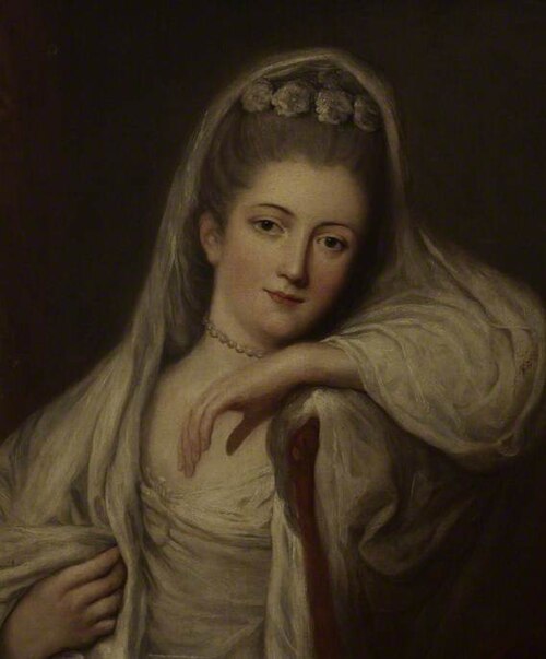 Miss Davis as a Bride, 1780, Thomas Beach
