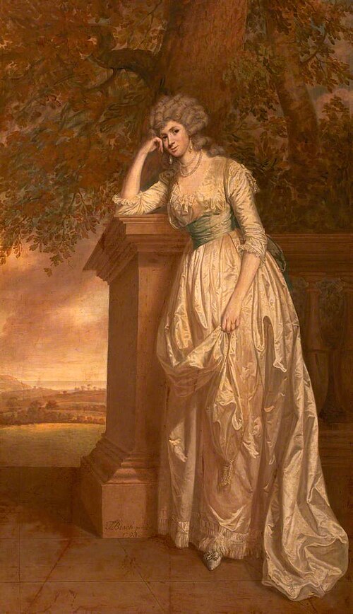 Anne Templer, Lady de la Pole (1758–1832), 1793, Thomas Beach