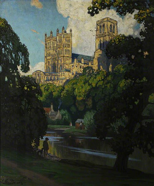 Durham Cathedral, 1923, Thomas Corsan Morton