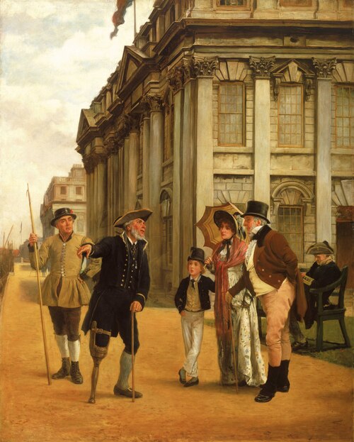 The Pensioner's Story, 1883, Thomas Davidson