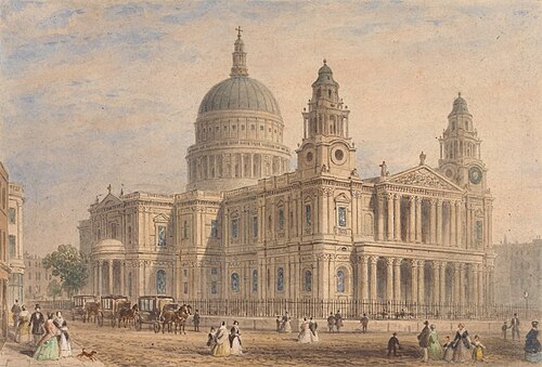 St. Paul's Cathedral, , Thomas H. Shepherd