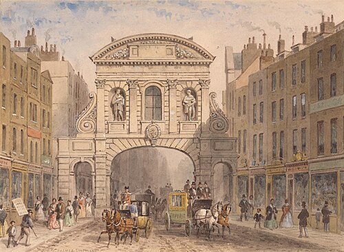 Temple Bar, , Thomas H. Shepherd