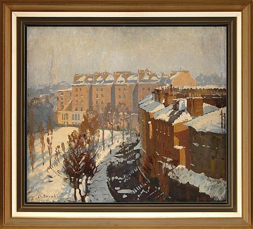 Winter in London, , Arthur d'Auvergne Boxall