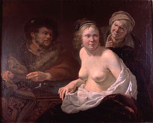 The procuress., , Jan Gerritsz van Bronkhorst