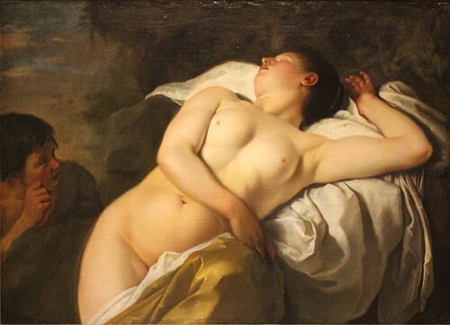Nymphe endormie, 1647, Jan Gerritsz van Bronkhorst
