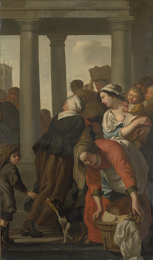 Distribution de nourriture, 1657, Jan Gerritsz van Bronkhorst