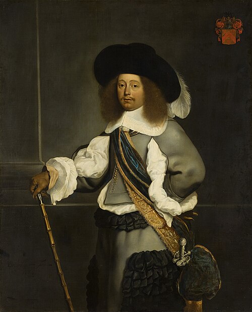 Nicolaes Oetgens van Waveren (1622-1684), 1656, Jan Gerritsz van Bronkhorst
