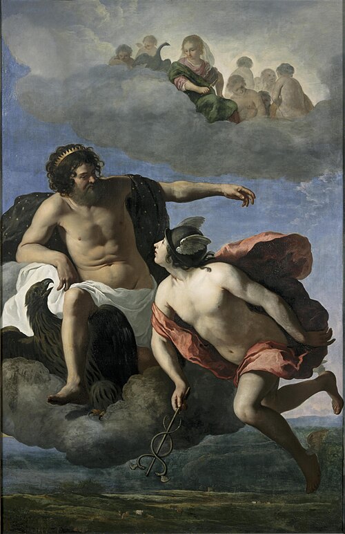 Jupiter Gives Orders to Mercury to Kill Argus, 1656, Jan Gerritsz van Bronkhorst