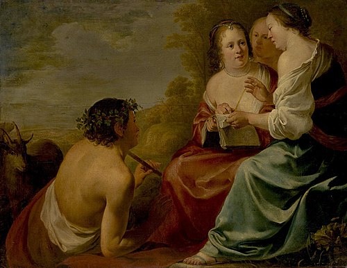 A Shepherd's Concert, 1670, Jan Gerritsz van Bronkhorst