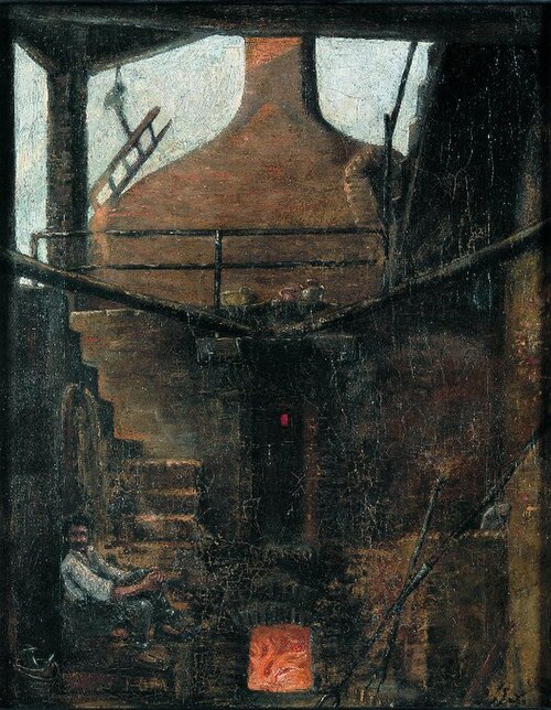 Forn del terrisser Marian Burguès, 1884, Miquel Sallarès Mas
