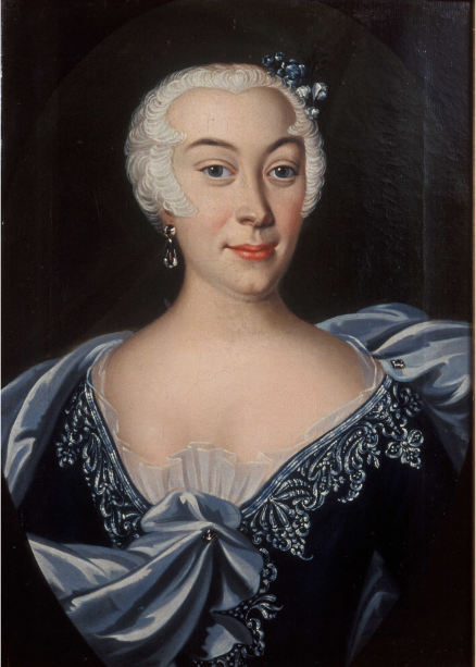 Portrait of Anne Dorthea Thune, 1750, Peter Lyders Dyckmann