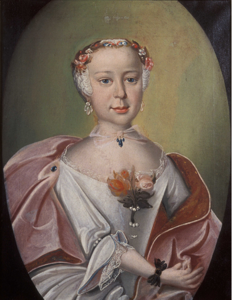Portrait of Sophie Elisabeth Thaulow, 1800, Peter Lyders Dyckmann