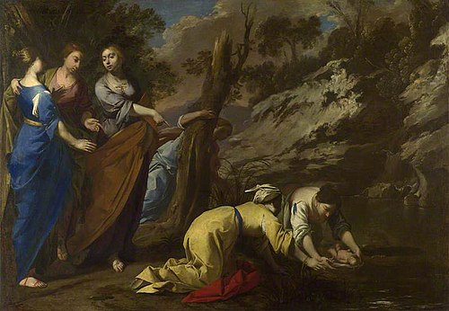 The Finding of Moses, 1650, Antonio de Bellis