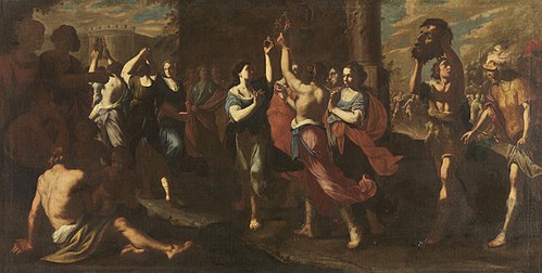 The Triumph of David, 1650, Antonio de Bellis