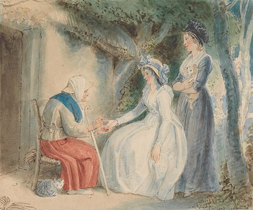 The Fortune Teller, 1827, Thomas Stothard