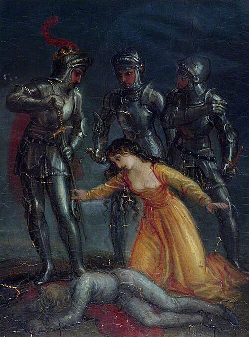 Scene from William Shakespeare's 'Henry VI', 1789, Thomas Stothard