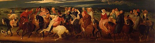 The Canterbury Pilgrims, 1817, Thomas Stothard