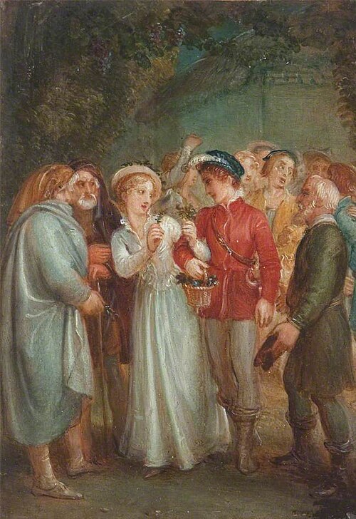 A Scene from William Shakespeare's 'A Winter's Tale', , Thomas Stothard