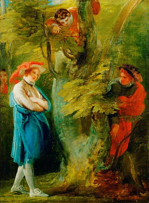 'Love's Labour's Lost', Act IV, Scene 3, , Thomas Stothard