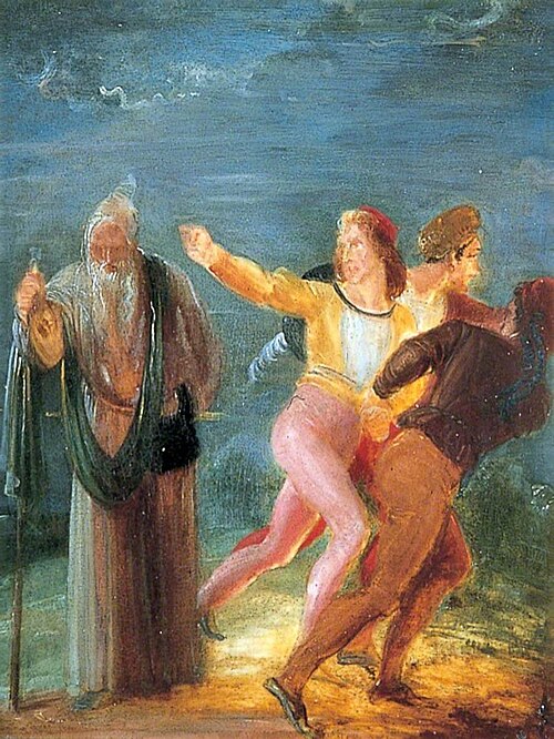 The Pardoner's Tale, , Thomas Stothard