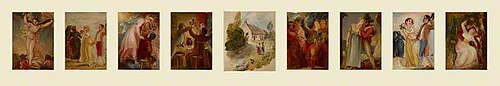 Nine Illustrations to Burns' Poems, 1803, Thomas Stothard
