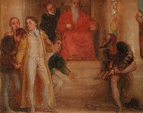 'The Merchant of Venice', Act IV, Scene 1, , Thomas Stothard