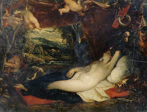 Diana Sleeping, , Thomas Stothard
