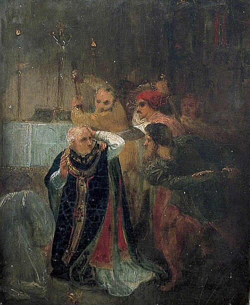 The Martyrdom of St Thomas Becket, , Thomas Stothard