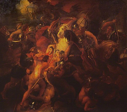A Battle, , Thomas Stothard