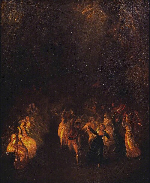 A Woodland Dance, , Thomas Stothard