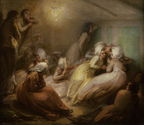 The wreck of the 'Halsewell', Indiaman, 1786, 1786, Thomas Stothard