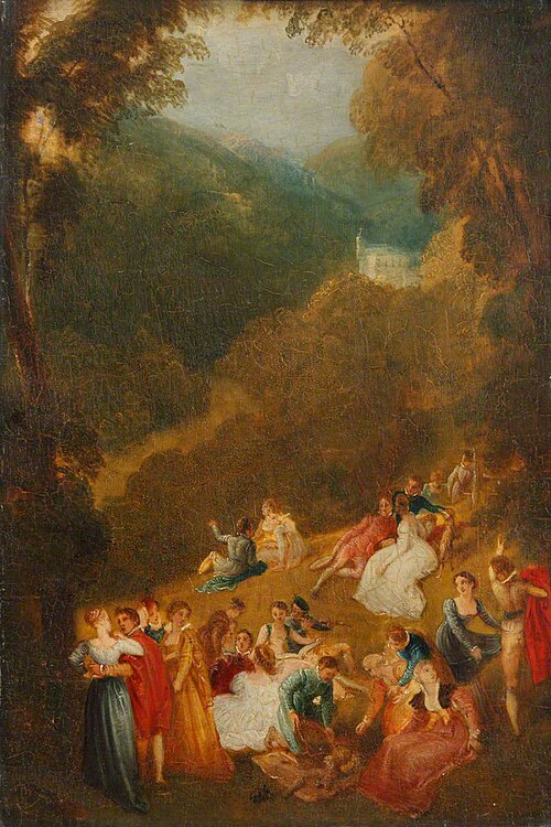 Fête Champêtre (?Sanssouci), 1804, Thomas Stothard