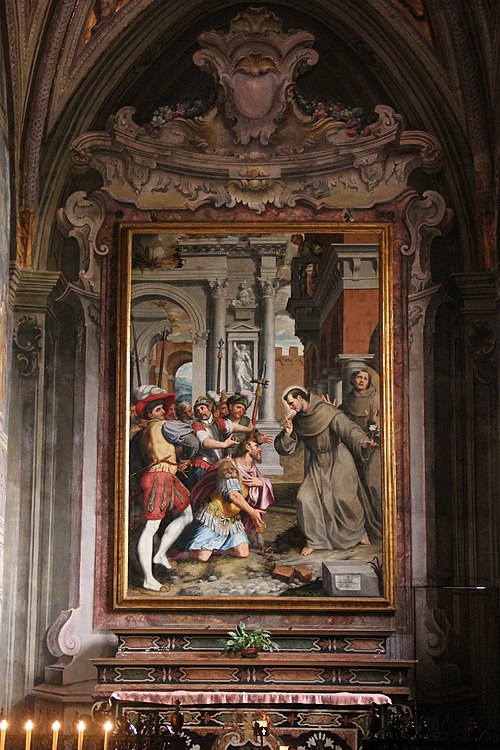 Sant'Antonio da Padova incontra Ezzelino da Romano, , Giovanni Battista Trotti