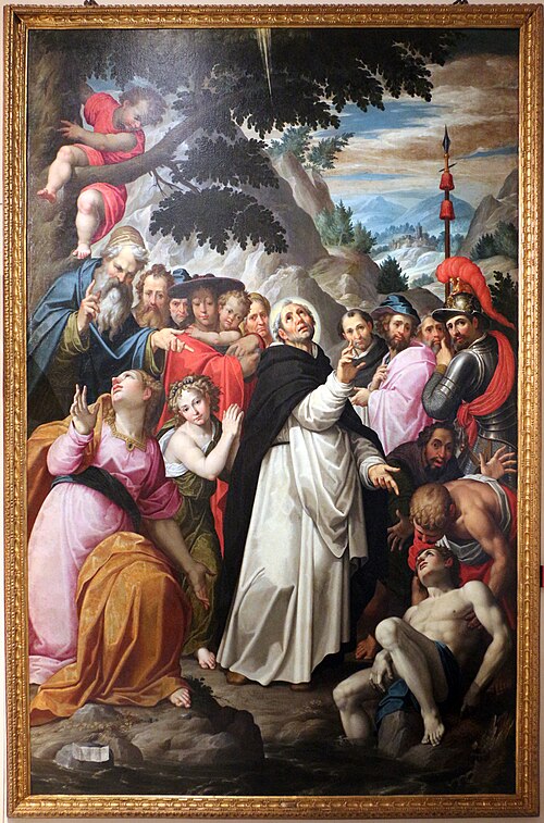 Miracolo di san Giacinto, 1596, Giovanni Battista Trotti