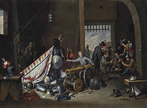 Guardroom scene, 1650, Thomas van Apshoven