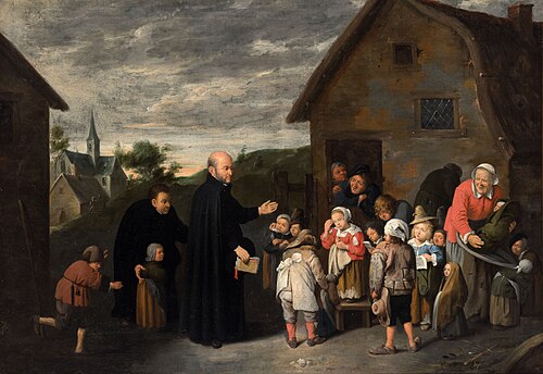 The Preaching of Saint Ignatius of Loyola, 1650, Thomas van Apshoven