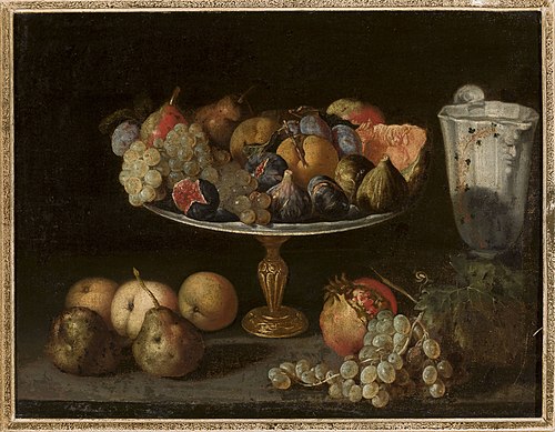 Plateau avec fruits du sud., 1601, Fede Galizia