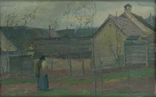 Podvečer, 1901, Elemír Halász-Hradil