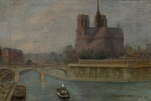 Paríž, 1903, Elemír Halász-Hradil