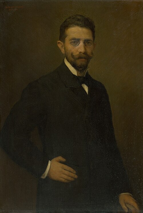 Portrét Vojtecha Halmiho, 1904, Elemír Halász-Hradil