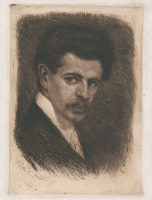 Self-Portrait, 1924, Eugen Krón