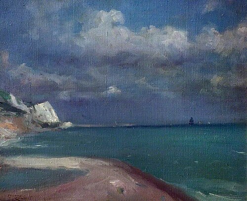 Approaching Storm, Dover, Kent, , Théodore Roussel