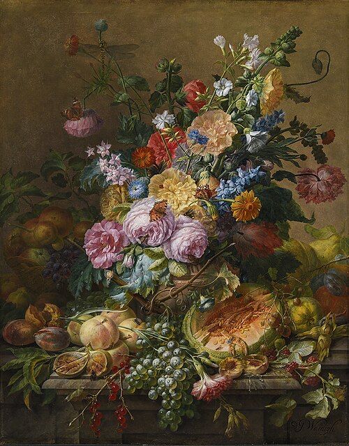 Flowers, 1752, Dominicus Gottfried Waerdigh