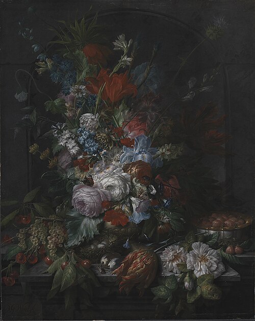 Flowers, 1752, Dominicus Gottfried Waerdigh