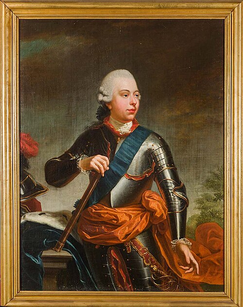 Portret van prins Willem V, 1782, Benjamin Samuel Bolomey