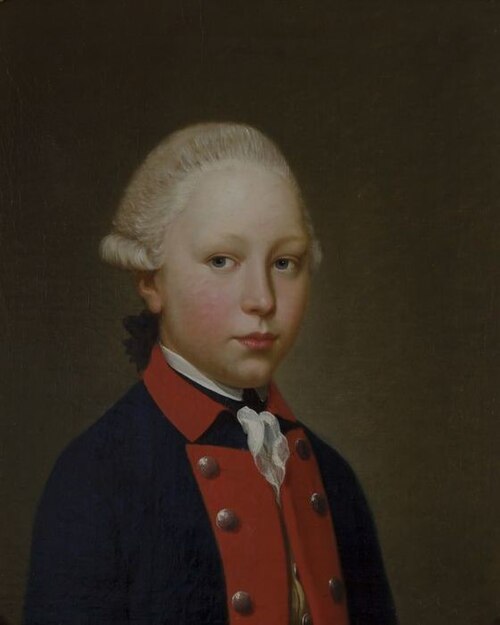 Portrait of Diderik (Dirk) van Hogendorp (1761-1822), 1787, Benjamin Samuel Bolomey