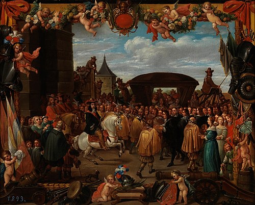 Entrada triunfal de don Juan José de Austria (?), 1601, David Teniers III
