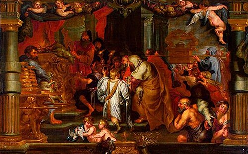 The sacrifice of the Old Covenant, 1673, David Teniers III