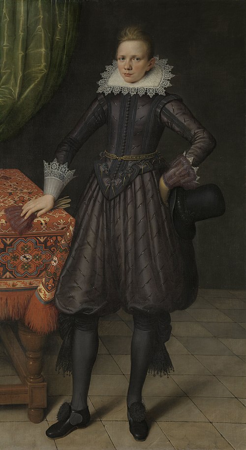 Portrait of Peter Courten, 1617, Salomon Mesdach